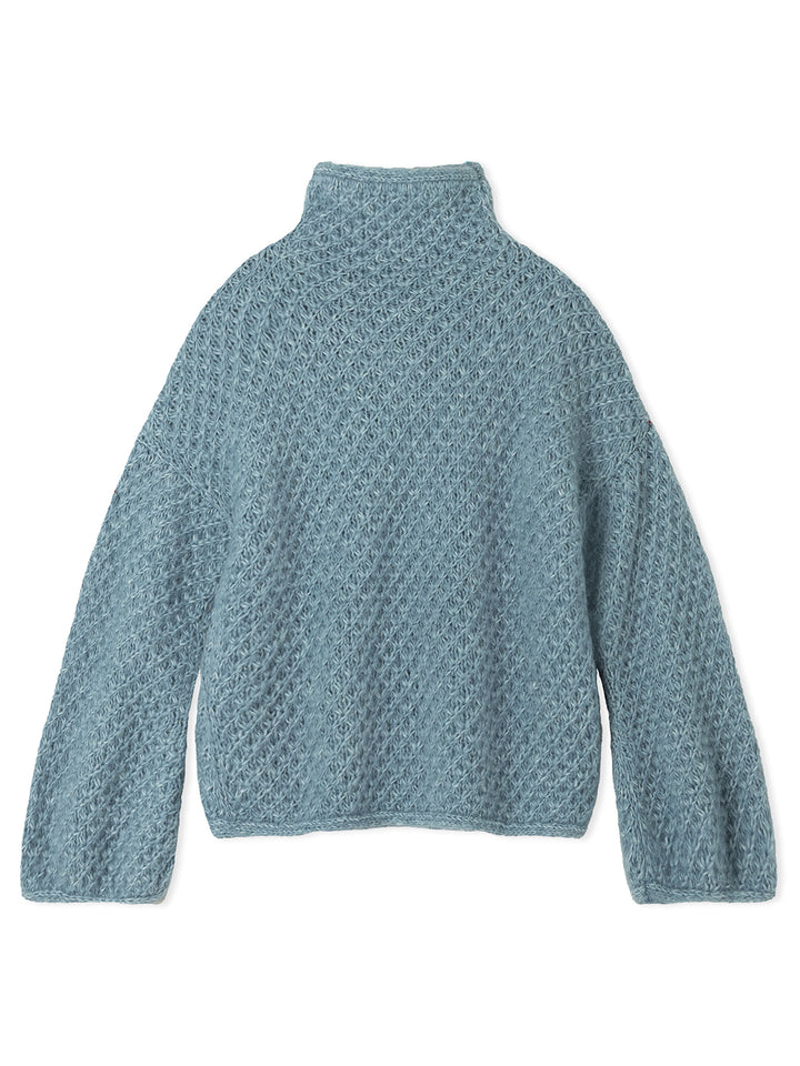Breipakket Alpaca Air II trui met sterrenpatroon