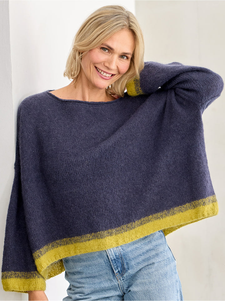 Breipakket Setasuri colorblock trui