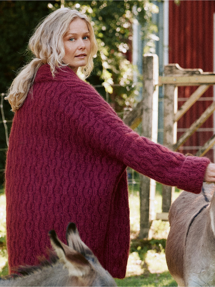 Breipakket Mohair di Gio vest