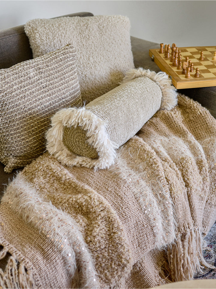 Breipakket Winter Softness Basta Cosmo Orsetto gestreept deken