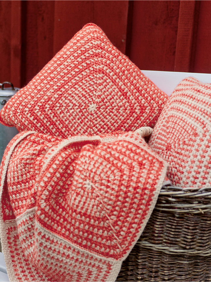 Haakpakket Natural Alpaca Pelo kussenhoezen