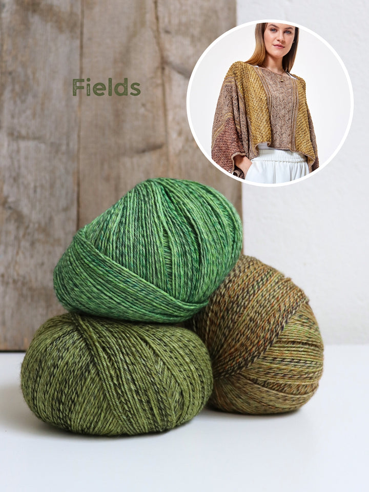Breipakket Vintage Socks poncho