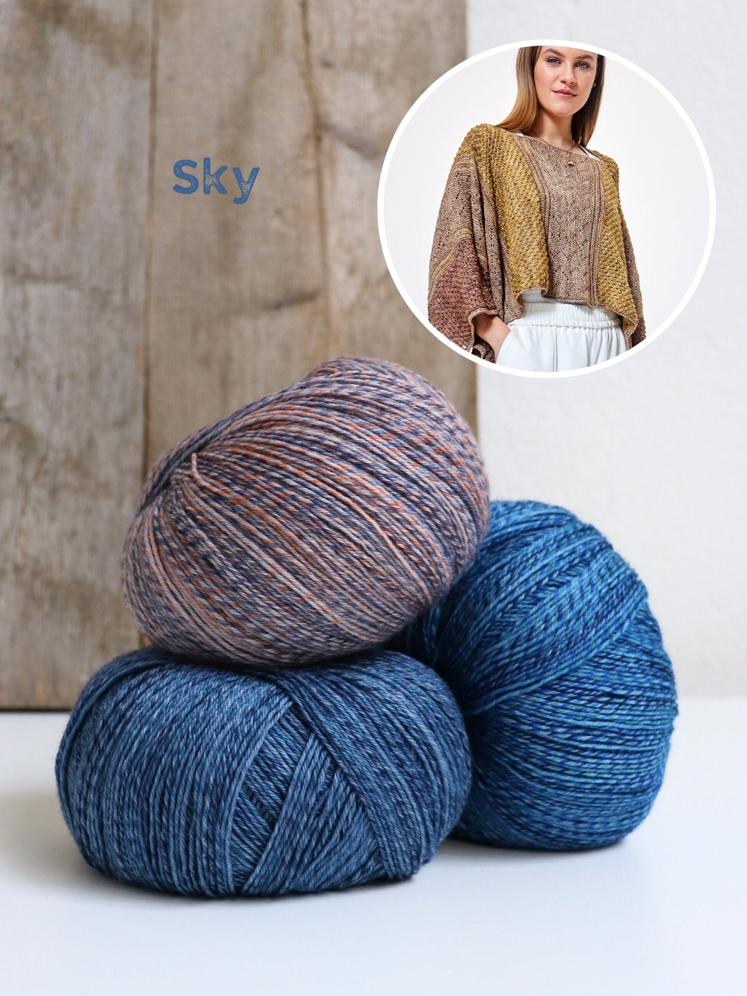 Breipakket Vintage Socks poncho
