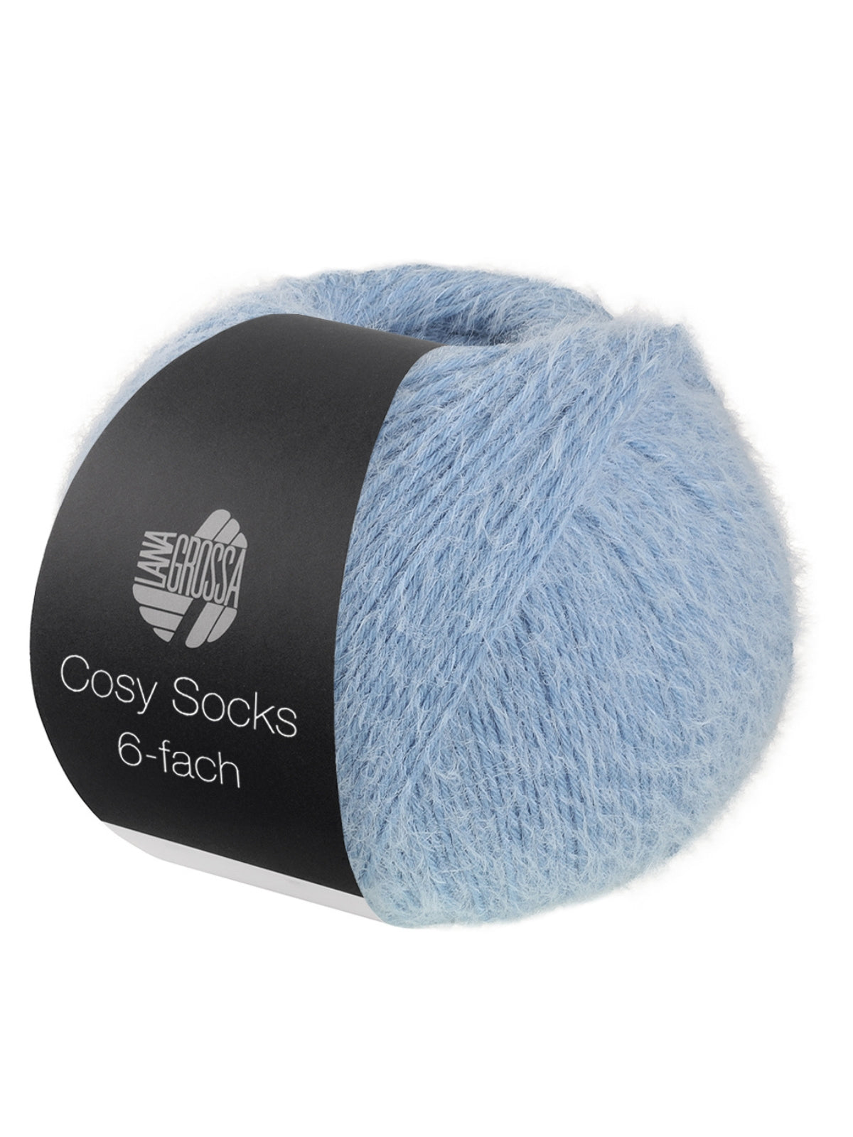 Cosy Socks 6-fach 1007 Lichtblauw