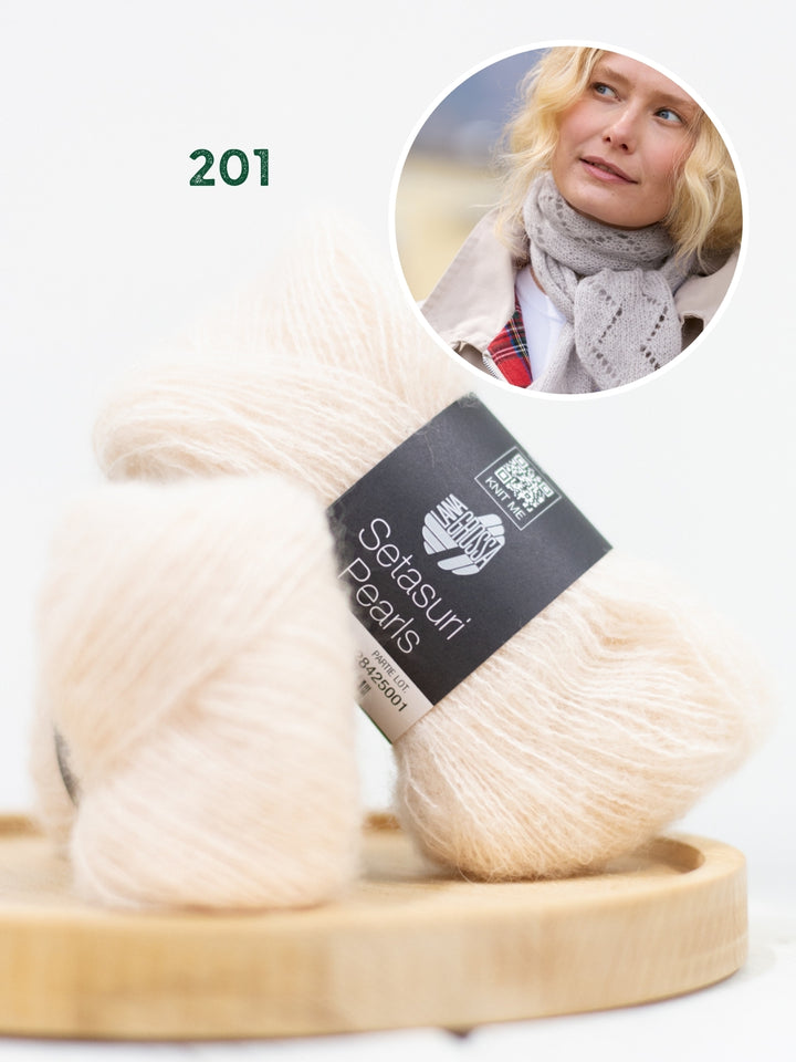 Breipakket Setasuri Pearls sjaaltje
