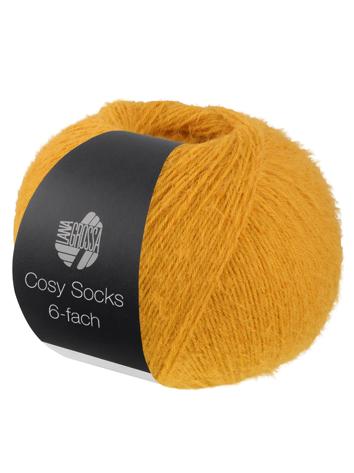 Cosy Socks 6-fach 1011 Oranjegeel