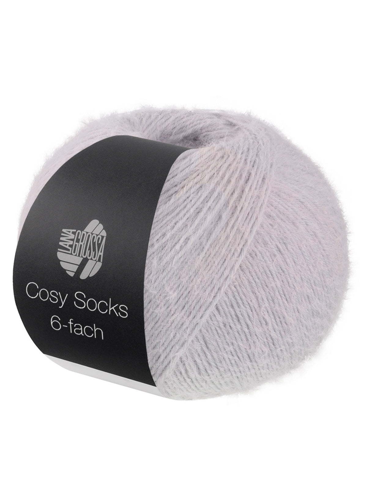 Cosy Socks 6-fach 1013 Zilvergrijs