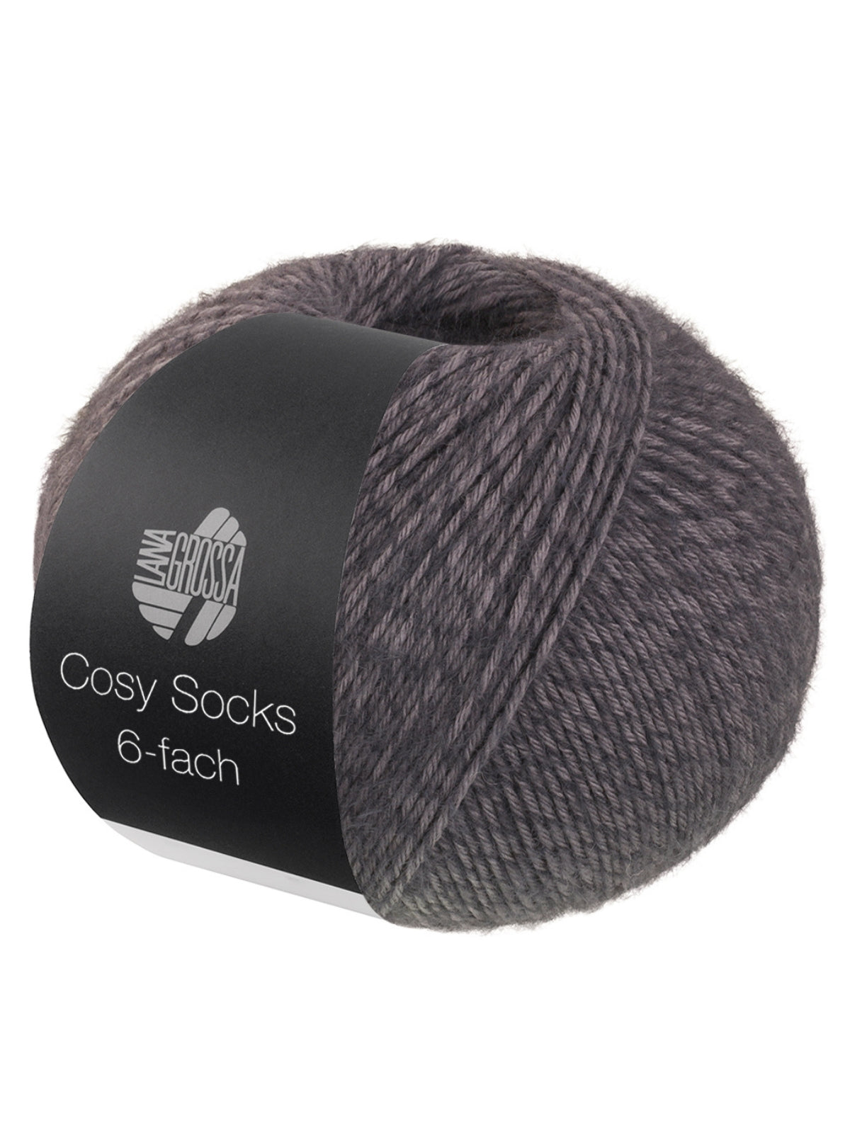 Cosy Socks 6-fach 1014 Donkergrijs