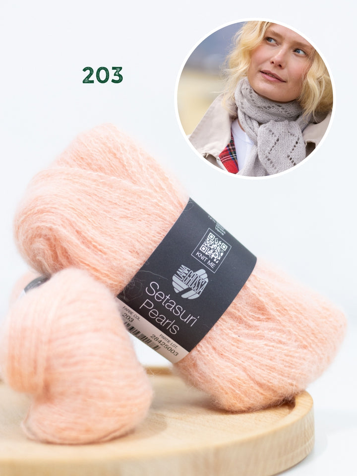 Breipakket Setasuri Pearls sjaaltje