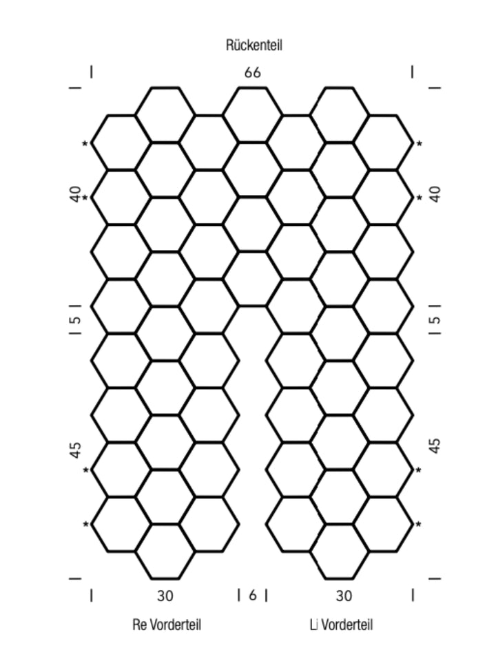 Haakpakket Promessa hexagon gilet