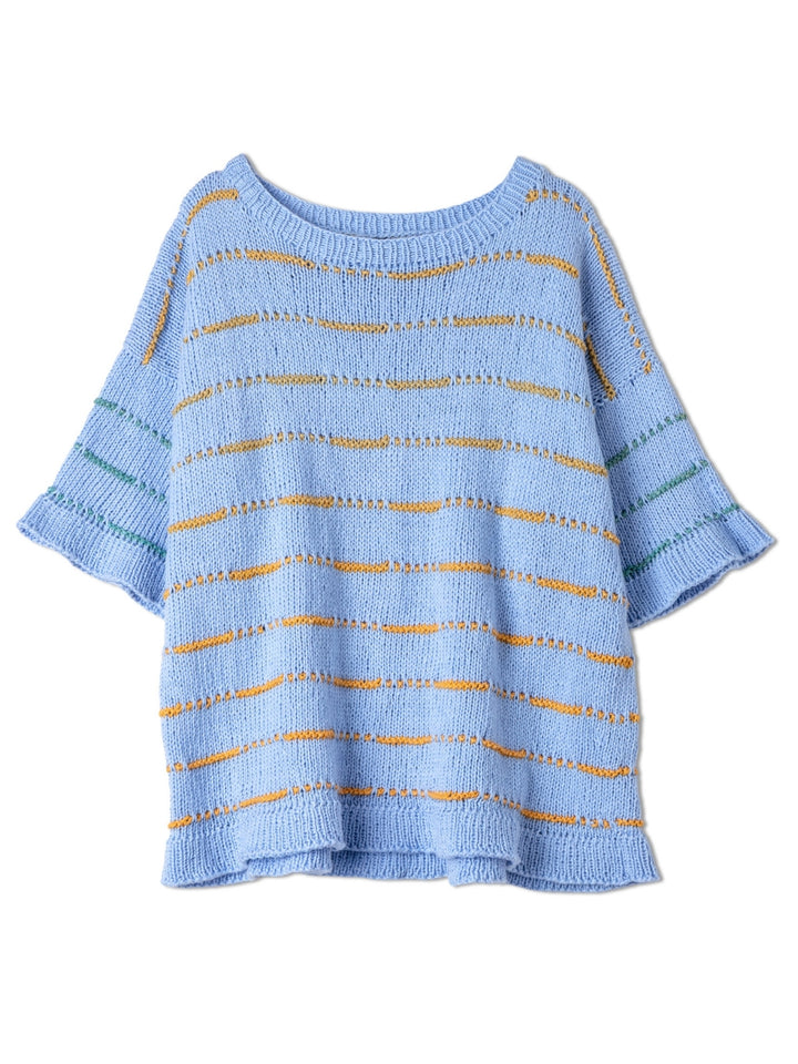 Breipakket Cotonella shirt met streepjes