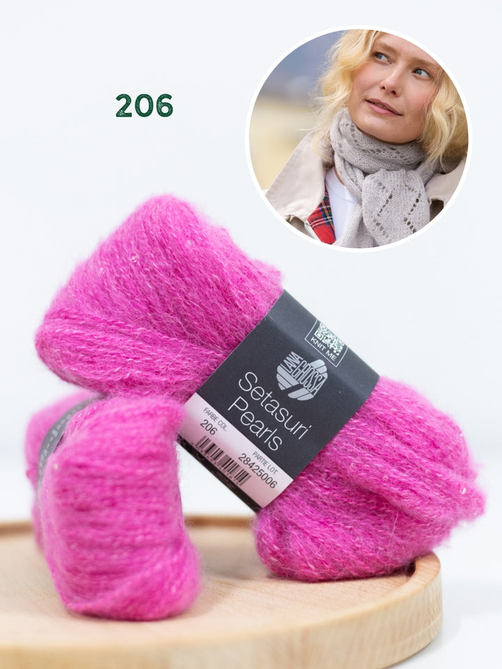 Breipakket Setasuri Pearls sjaaltje