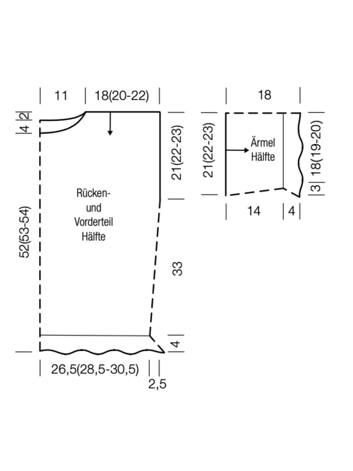 Breipakket Cotonella shirt met streepjes
