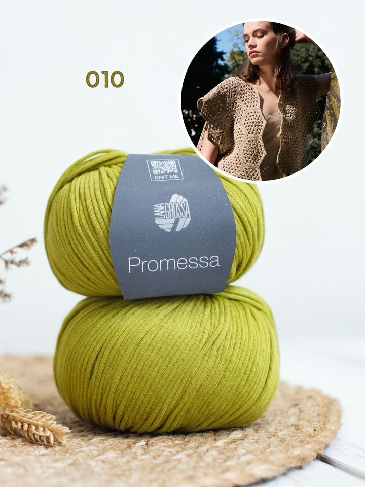 Haakpakket Promessa hexagon gilet