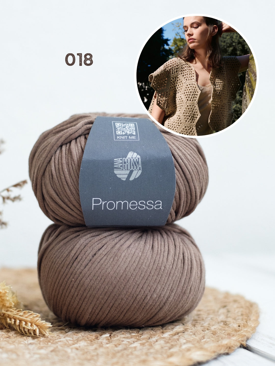 Haakpakket Promessa hexagon gilet