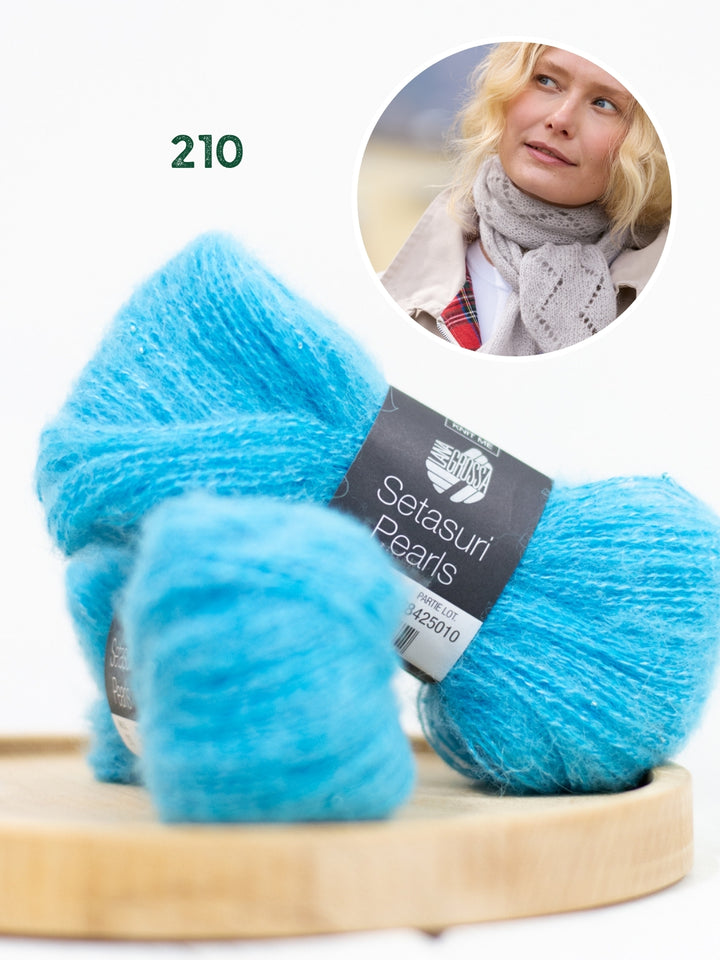 Breipakket Setasuri Pearls sjaaltje