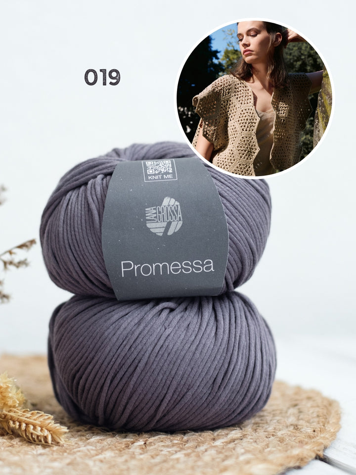 Haakpakket Promessa hexagon gilet