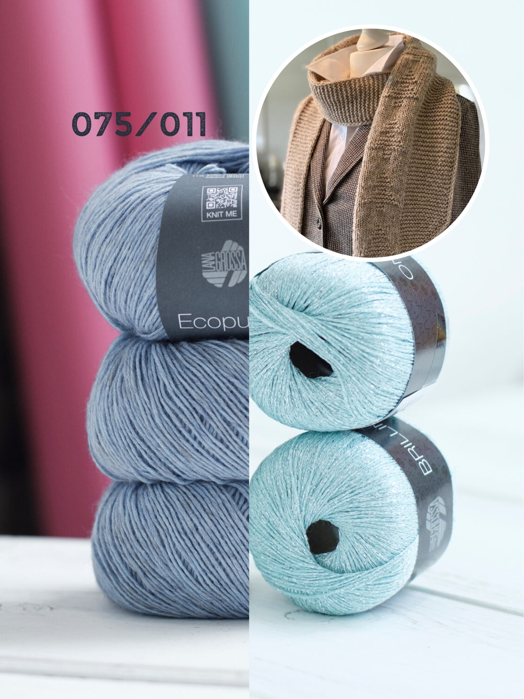 Breipakket Lizas Schal Tiny Trees