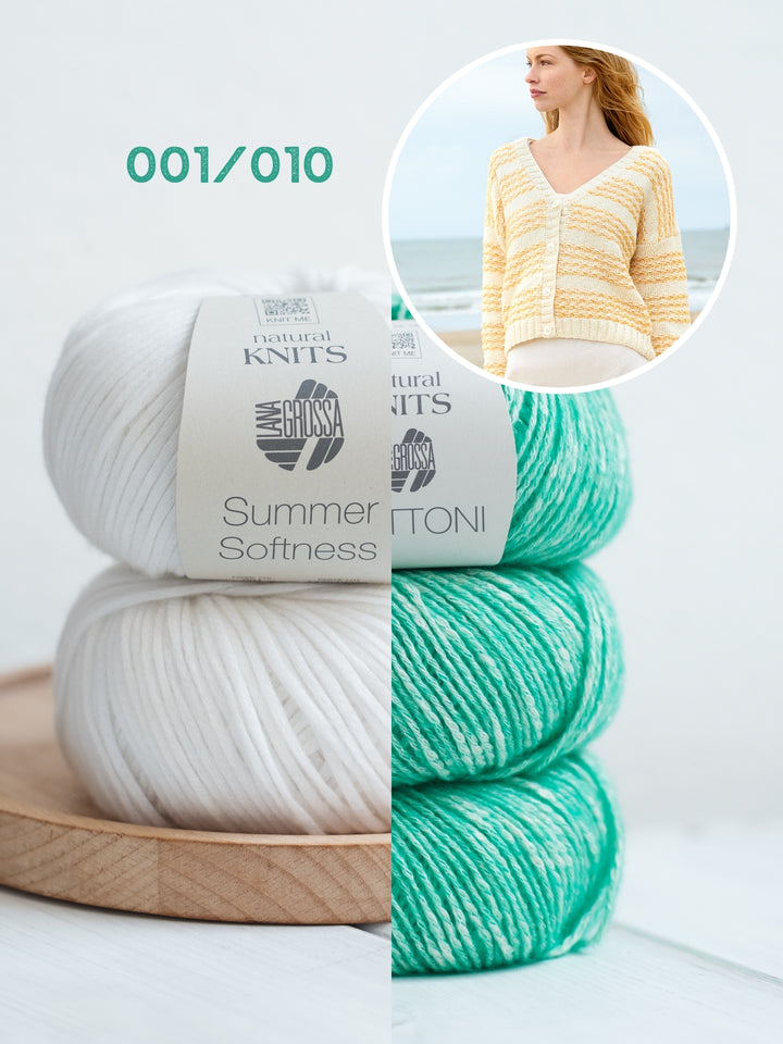 Breipakket Summer Softness Bottoni strepenvest