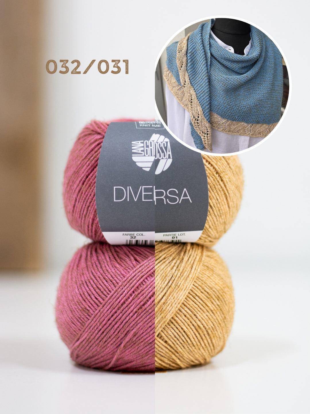 Breipakket Lizas Tuch Tender Vine - Diversa