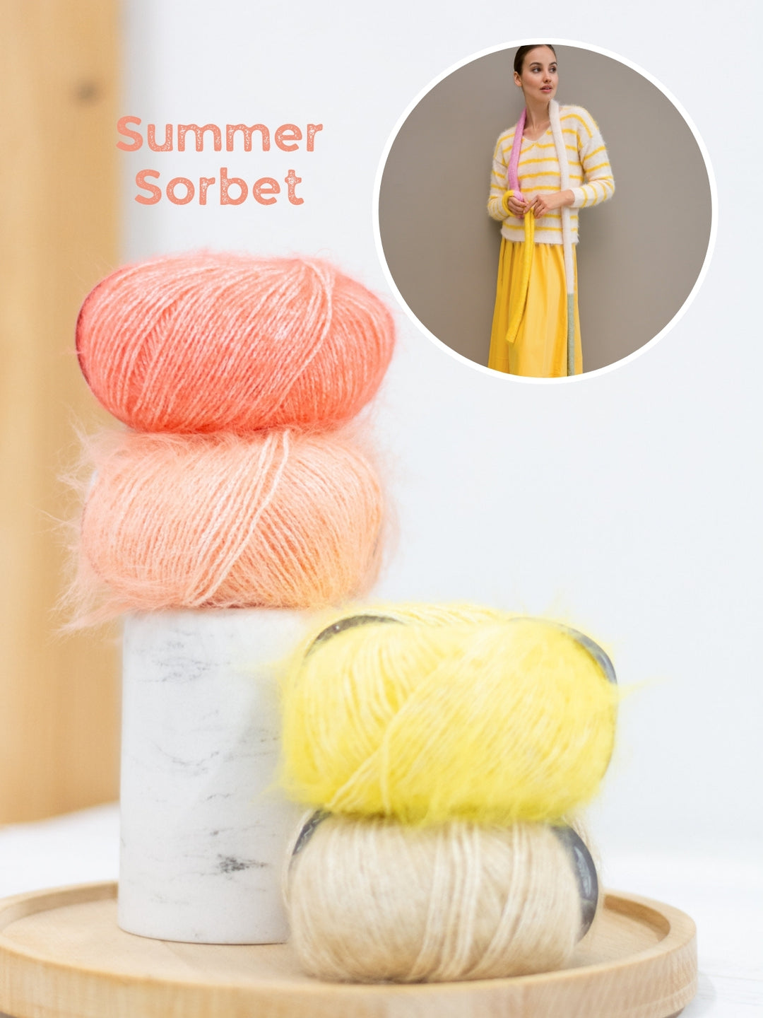 Breipakket Finito colorblock sjaal