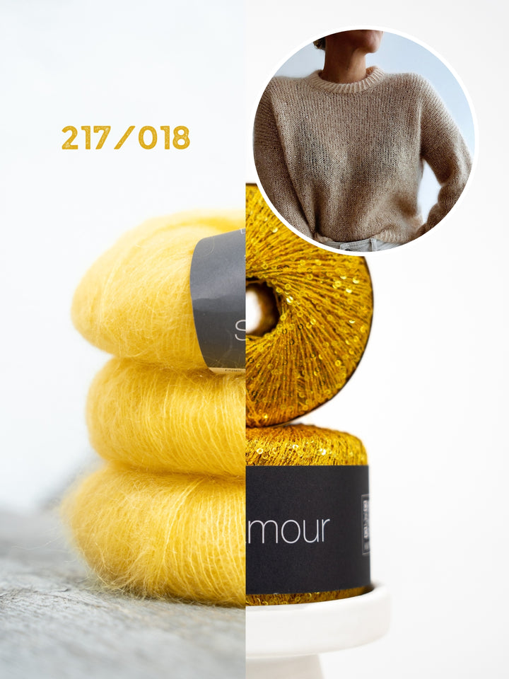 Breipakket Odette Sweater - Engels- & Duitstalig - Kolibri by Johanna