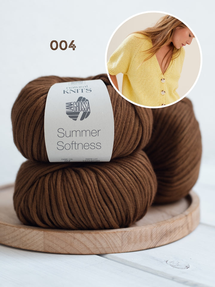 Breipakket Summer Softness raglanvest met korte mouwen