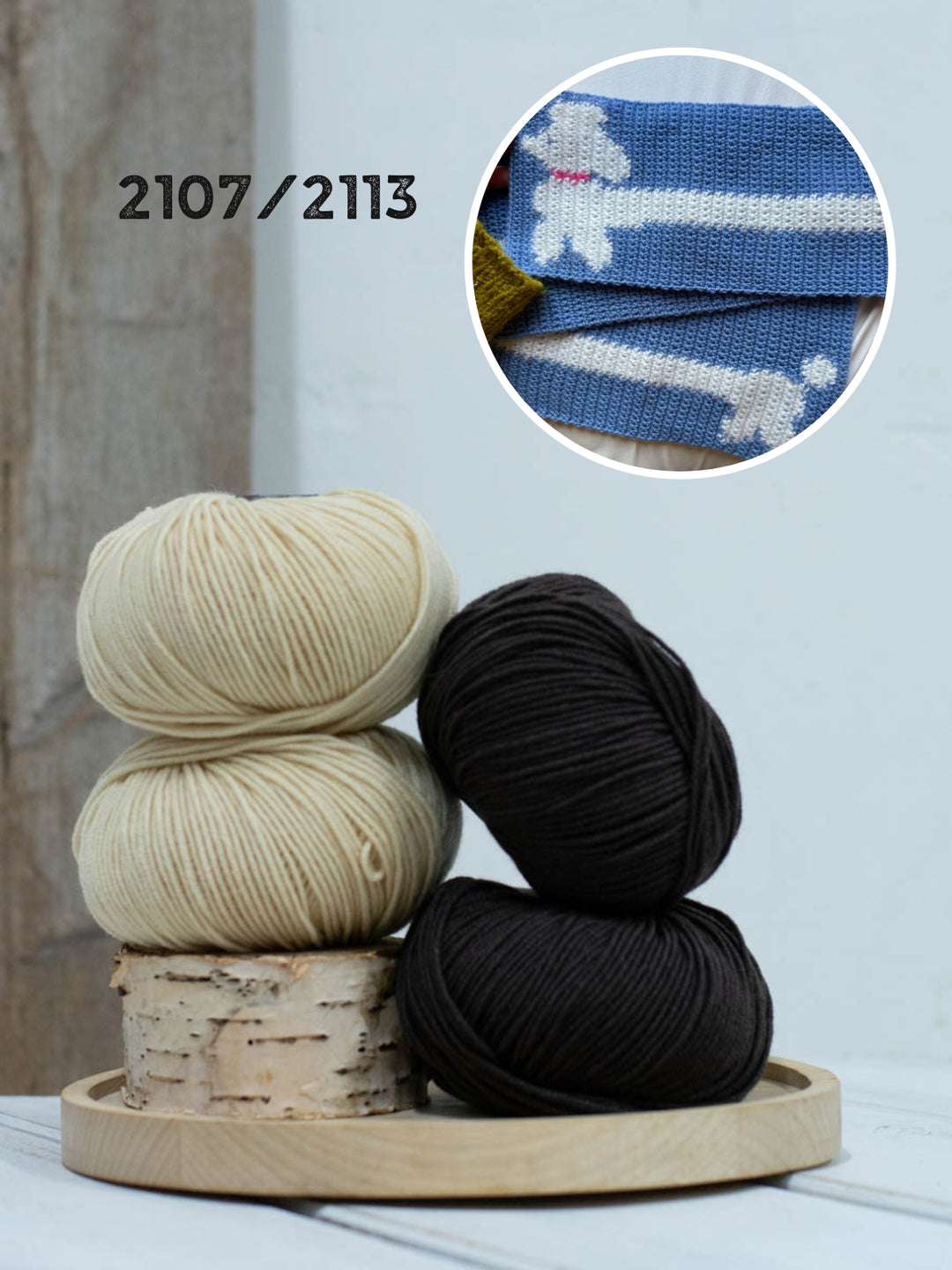 Haakpakket Poodle Scarf - Engelstalig - Devout Hand