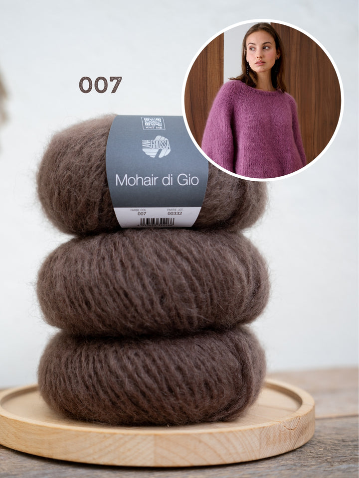 Breipakket Mohair Di Gio trui