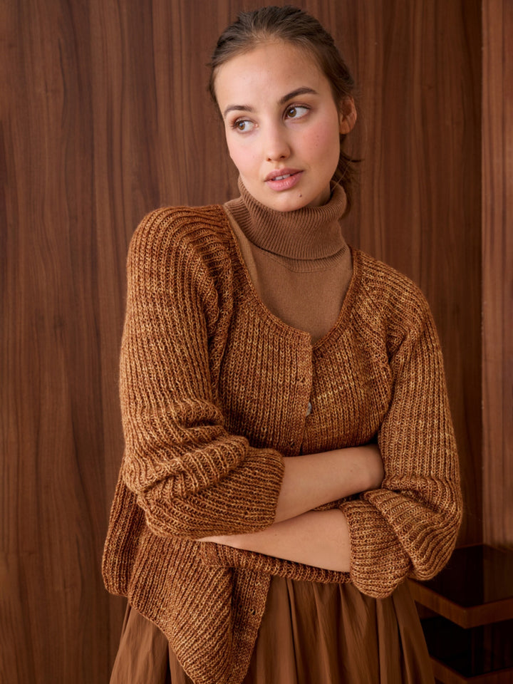 Breipakket Brigitte Silkdream vest in halve patentsteek