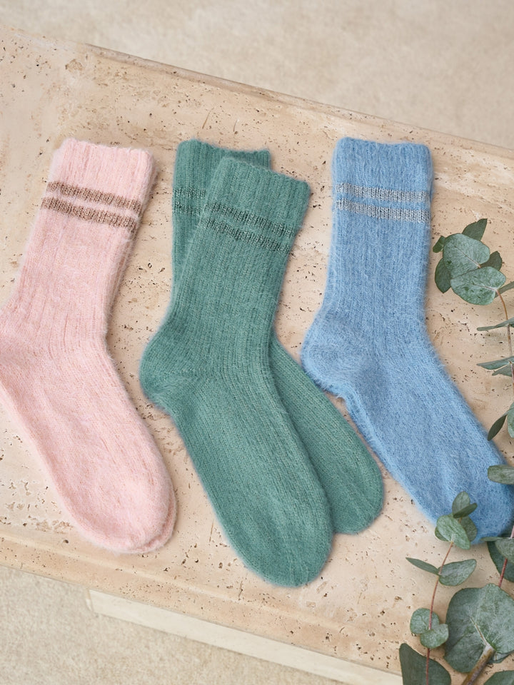 Breipakket Cosy Glittersokken