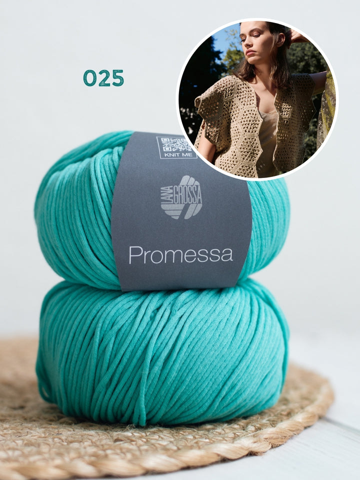 Haakpakket Promessa hexagon gilet