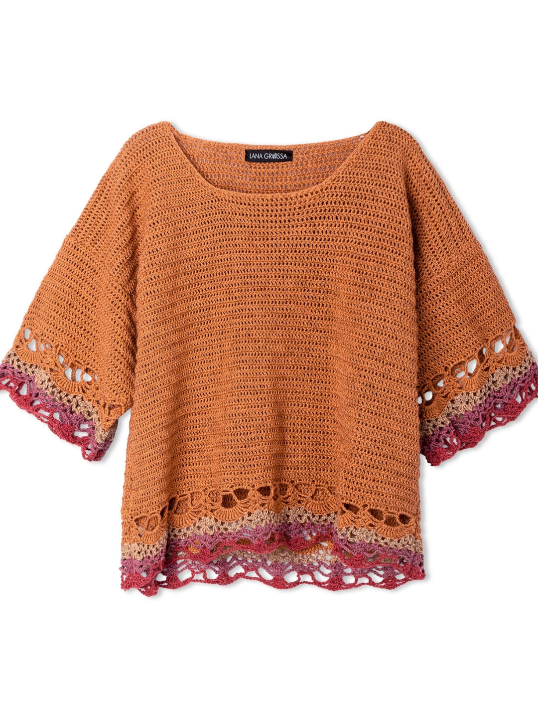 Haakpakket Diversa shirt met ananaspatroon