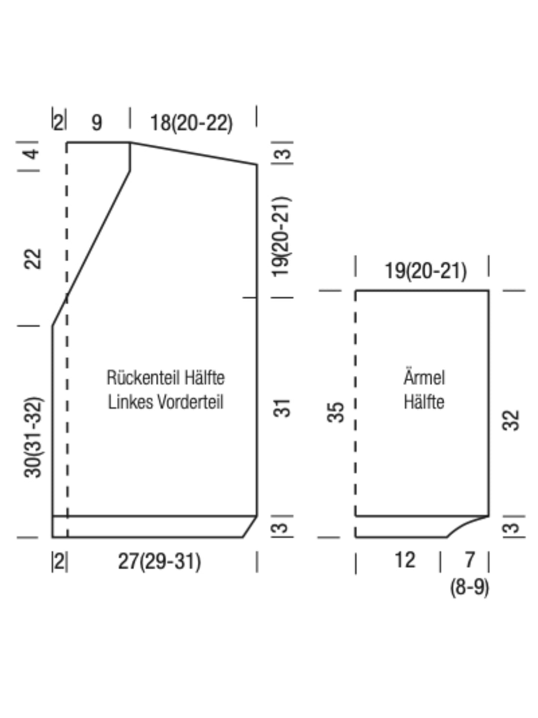 Breipakket Ella open vest