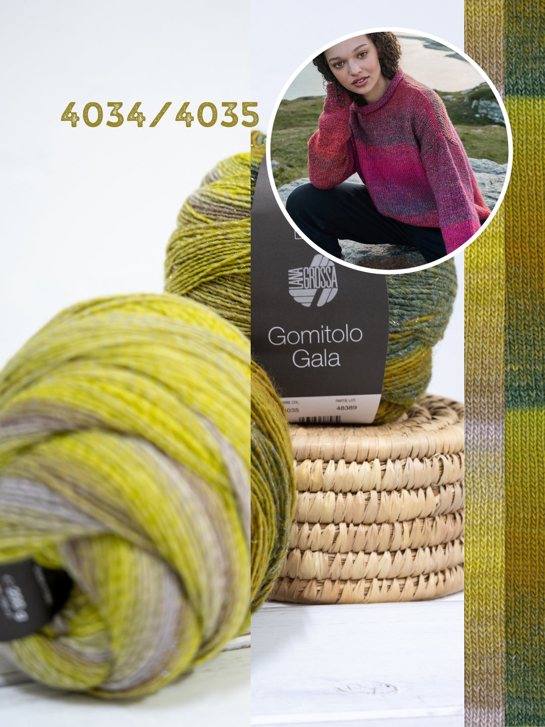 Breipakket Gomitolo Gala trui