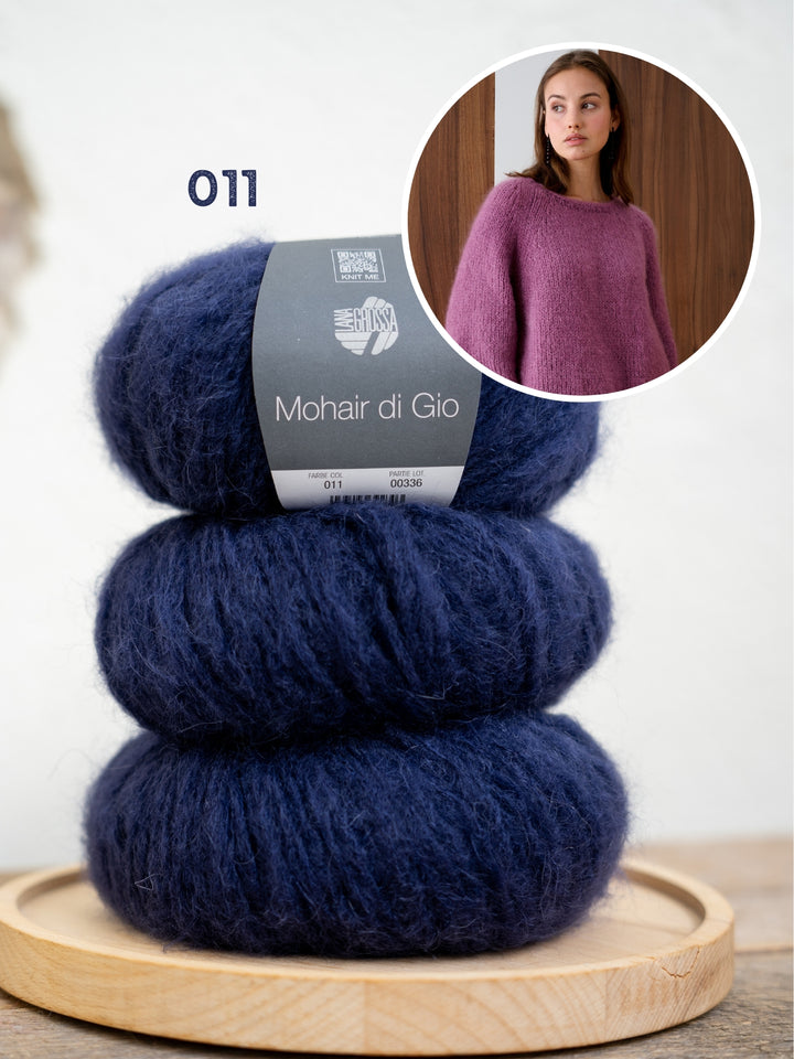 Breipakket Mohair Di Gio trui
