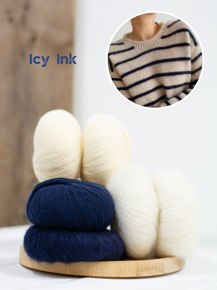 Breipakket Bridget Sweater - Engels- & Duitstalig - Kolibri by Johanna