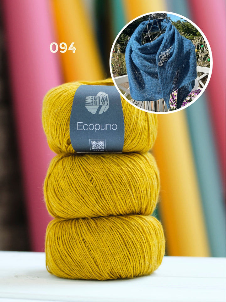 Breipakket Lizas Tuch Tiny Tracks - Ecopuno