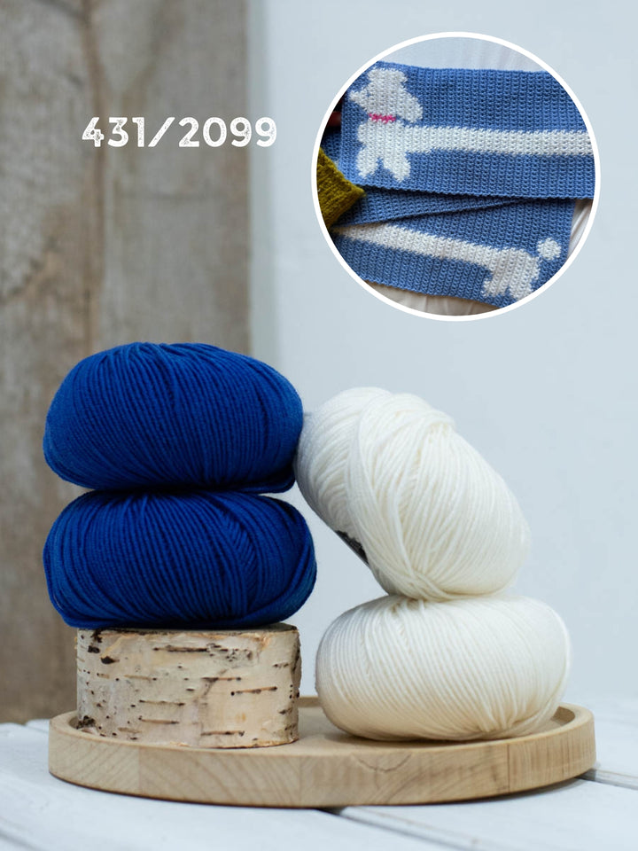 Haakpakket Poodle Scarf - Engelstalig - Devout Hand