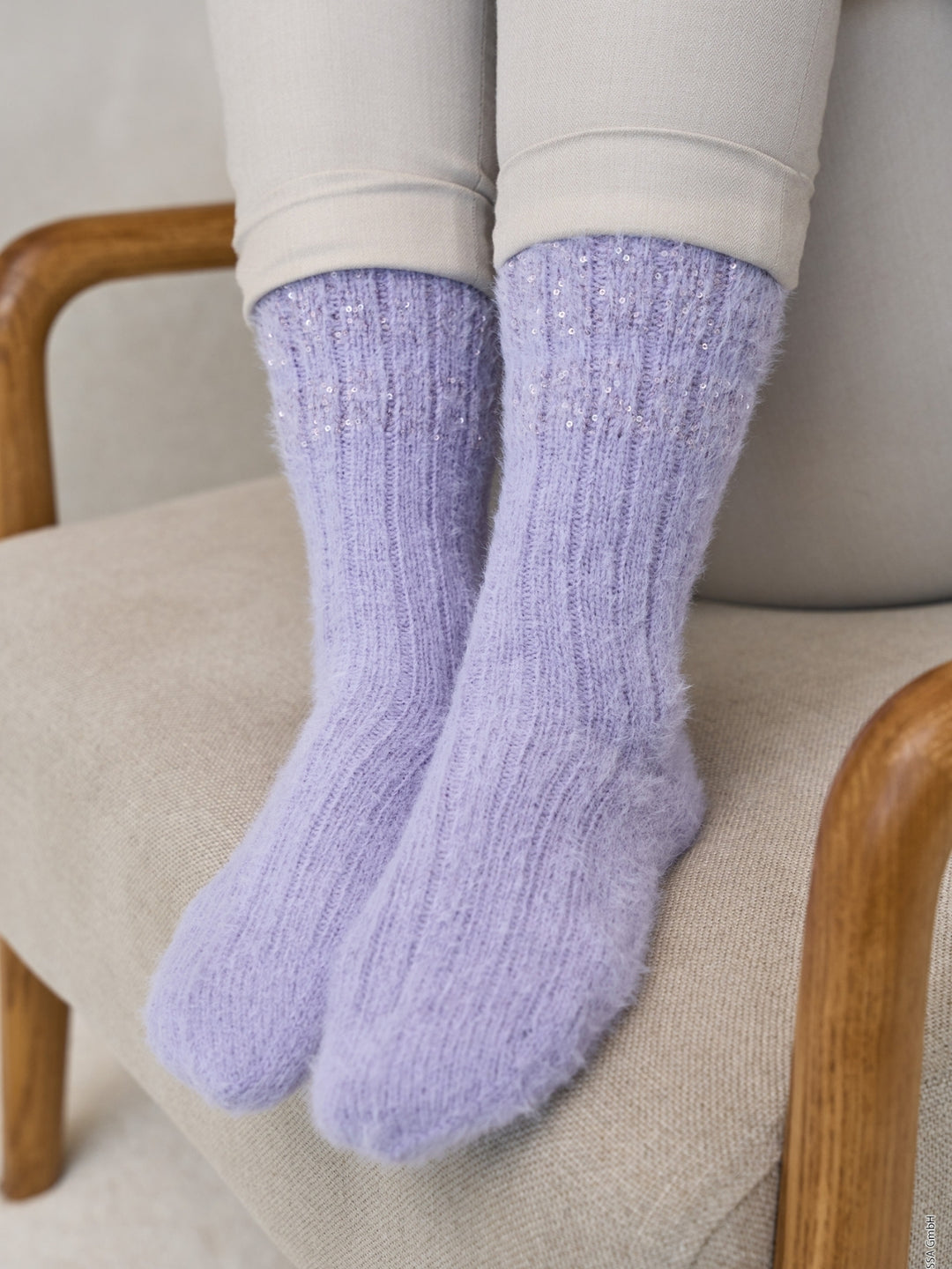 Breipakket Cosy Glittersokken