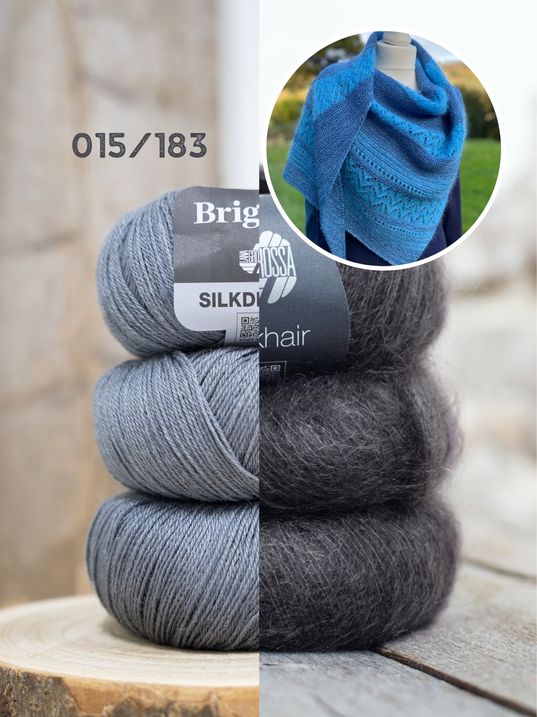 Breipakket Lizas Tuch Tintenzauber