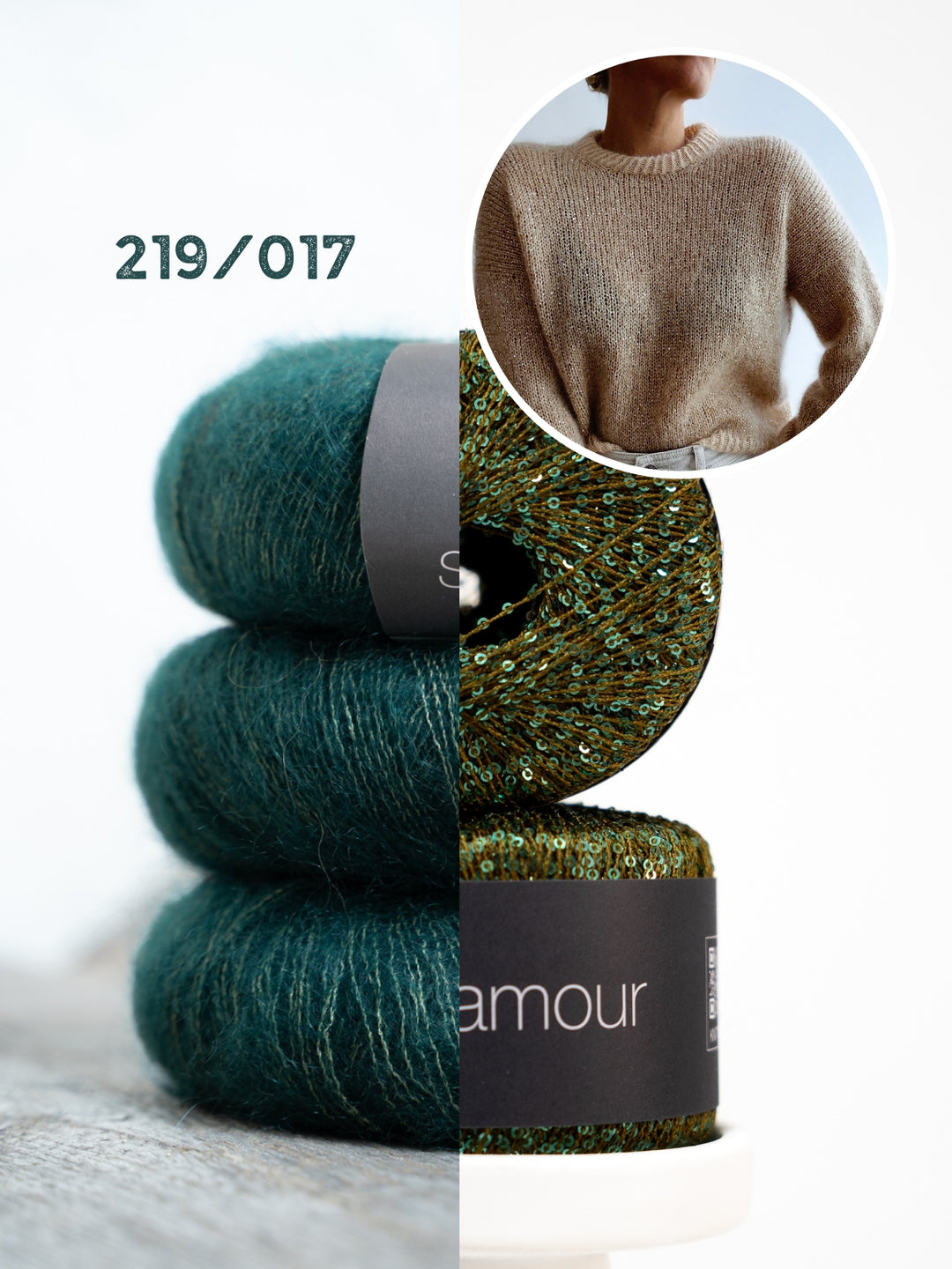 Breipakket Odette Sweater - Engels- & Duitstalig - Kolibri by Johanna