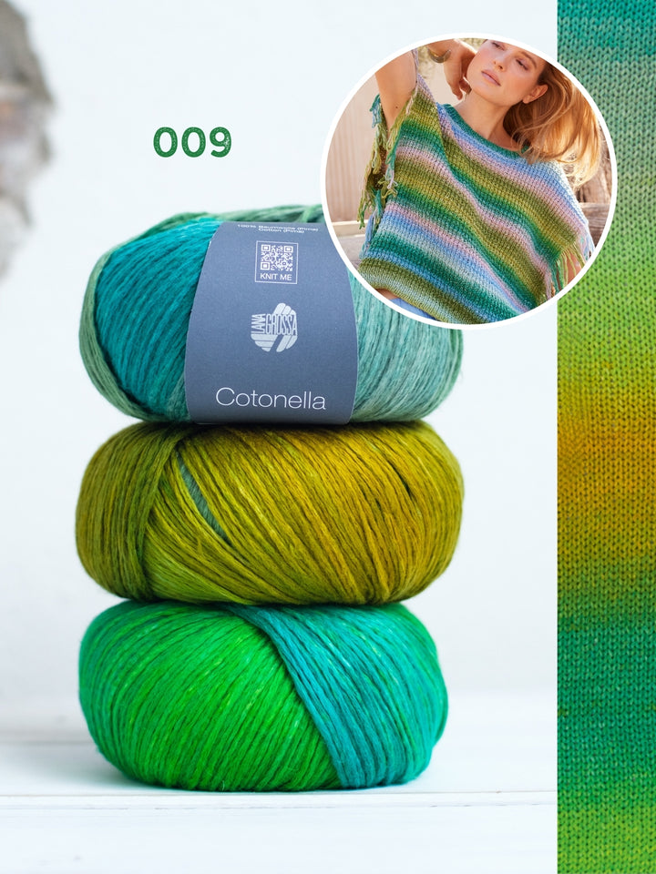 Breipakket Cotonella slipover met franjes