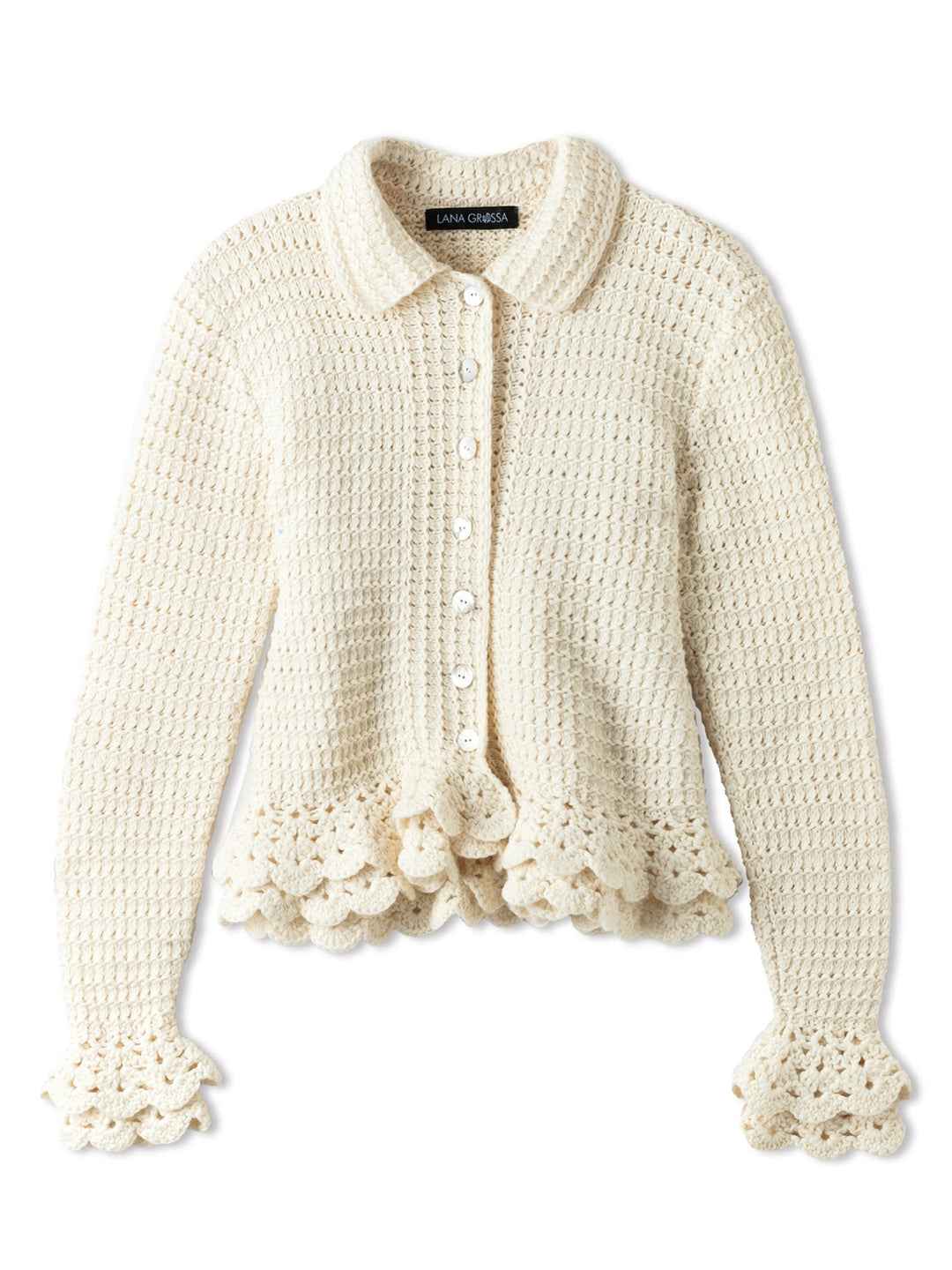 Breipakket Summer Softness vest met gehaakte ruches