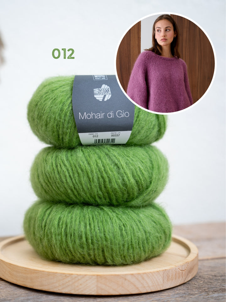 Breipakket Mohair Di Gio trui