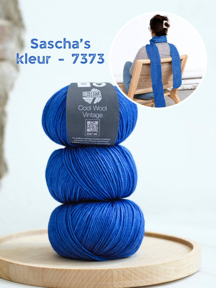 Haakpakket Kubus sjaal - A la Sascha
