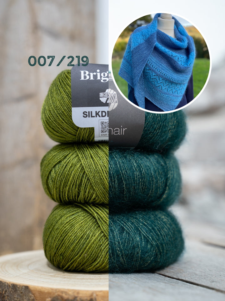 Breipakket Lizas Tuch Tintenzauber