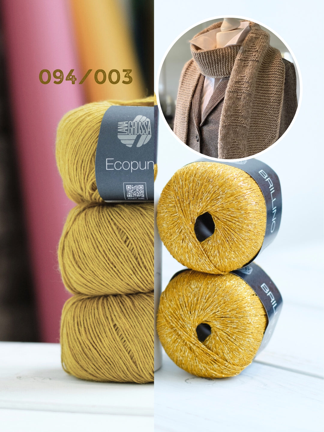 Breipakket Lizas Schal Tiny Trees