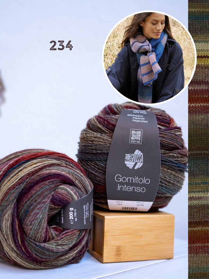 Breipakket Gomitolo rechte sjaal