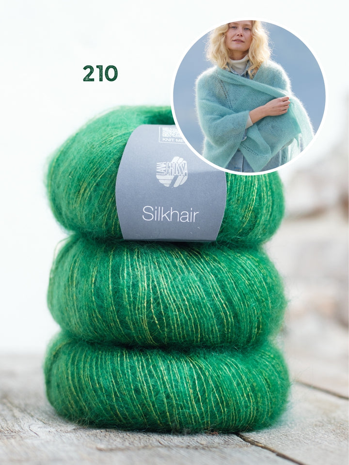Breipakket Silkhair stola